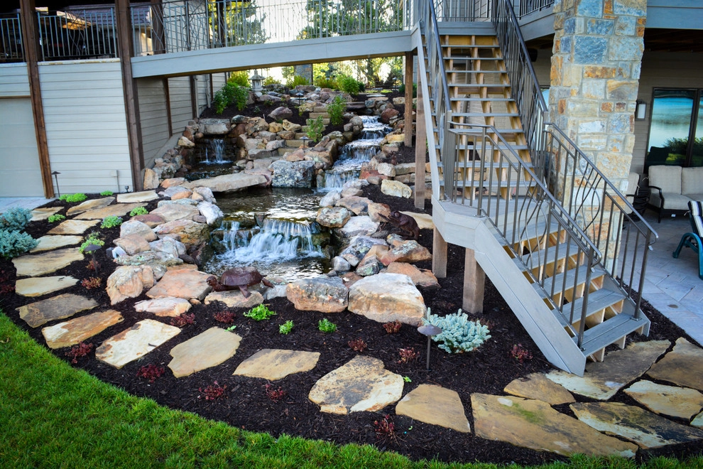 Lakeside Entertainment Space and Water Feature by Breaking Ground - Photo 9
