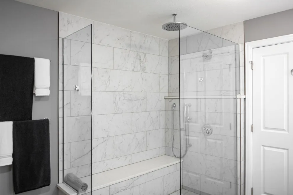 Westerville Condominium Bathroom Renovation by Dream Baths By Kitchen Kraft - Photo 29