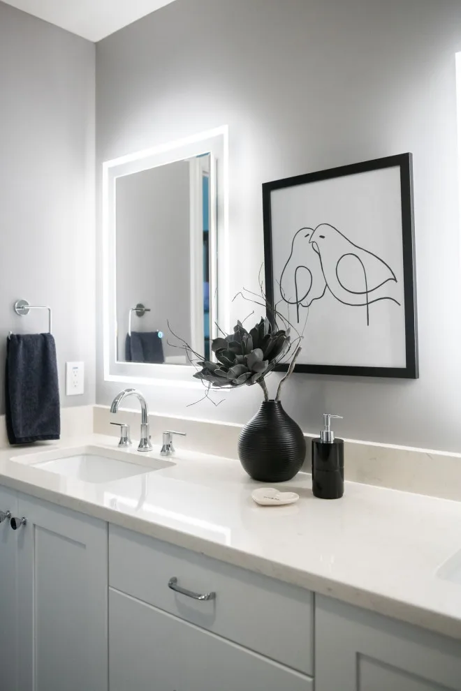 Westerville Condominium Bathroom Renovation by Dream Baths By Kitchen Kraft - Photo 18