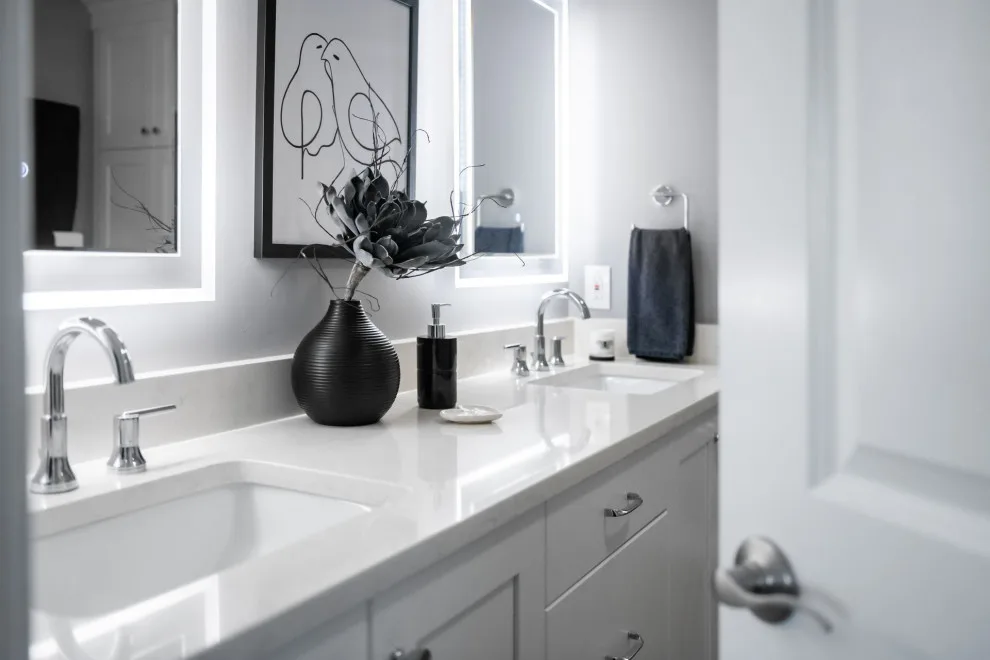 Westerville Condominium Bathroom Renovation by Dream Baths By Kitchen Kraft - Photo 25