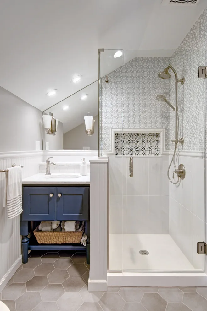 Westerville Visitor Bathroom by Dave Fox Design Build Remodelers - Photo 2