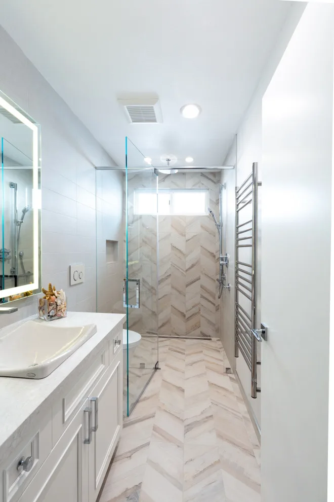 Shiraki Bathroom Renovations in Westminster by Burgin Design - Remodel - Photo 9
