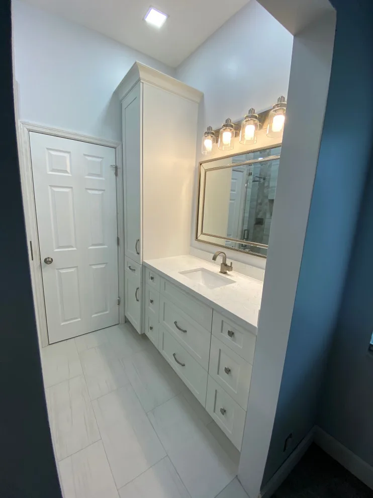 Weston Primary Bathroom by All Wood Kitchens & Closets - Photo 3