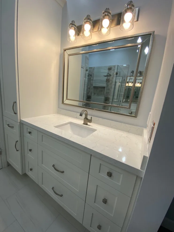 Weston Primary Bathroom by All Wood Kitchens & Closets - Photo 2
