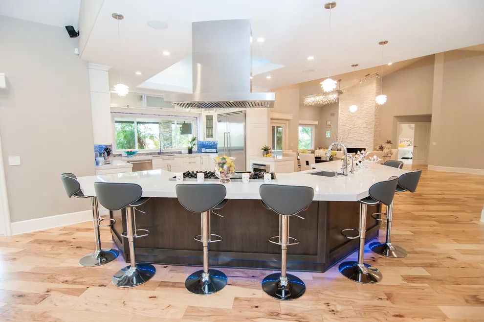 Bright Modern Kitchen in Rancho Bernardo, CA by Kaminskiy Design And Remodeling - Photo 2