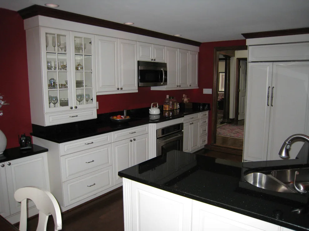 Monochrome Kitchen by North Shore Kitchen Design Center - Photo 4