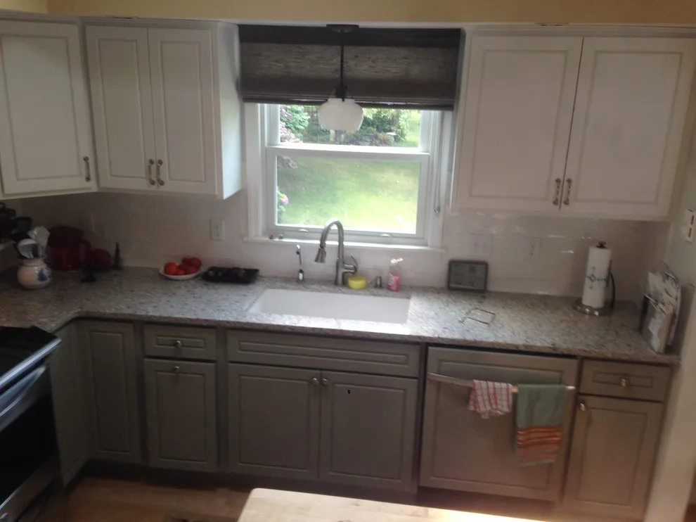 Gray and White Kitchen by In A Week. Guaranteed - Photo 4