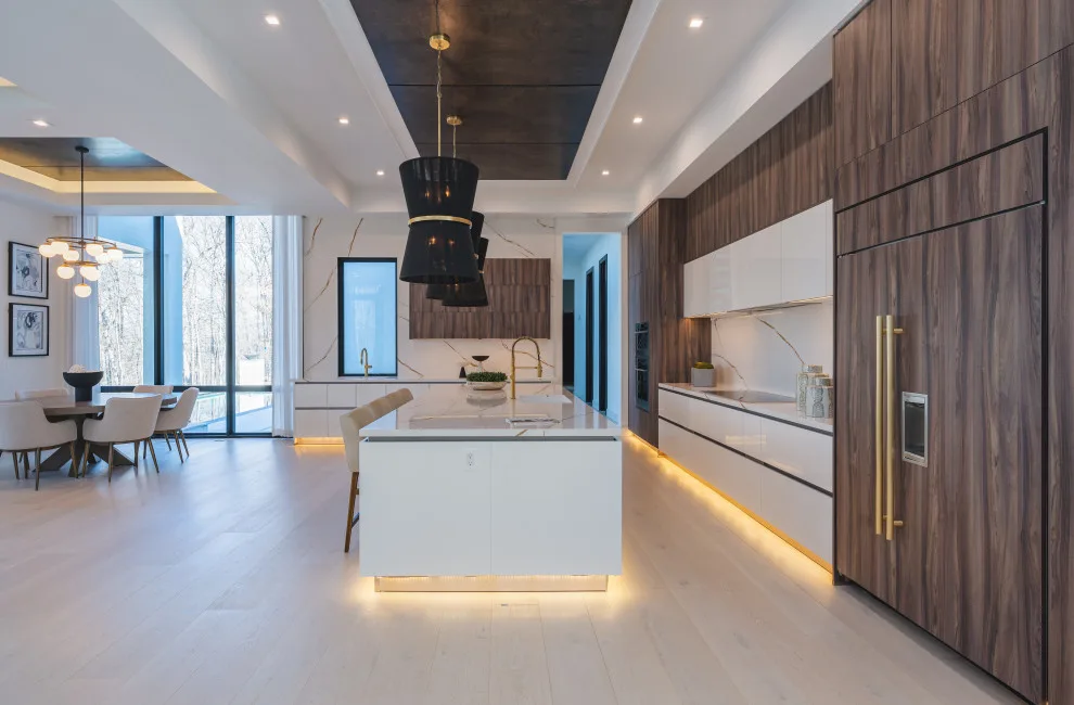Great Falls VA Wooden and White Kitchen Design by UCS Kitchen Design - Photo 13