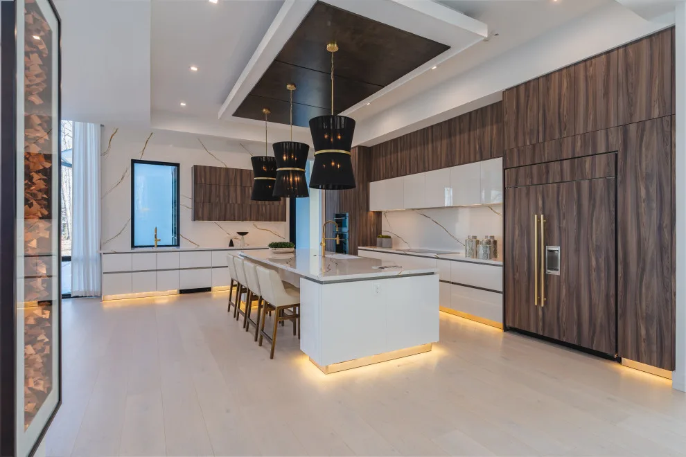 Great Falls VA Wooden and White Kitchen Design by UCS Kitchen Design - Photo 15