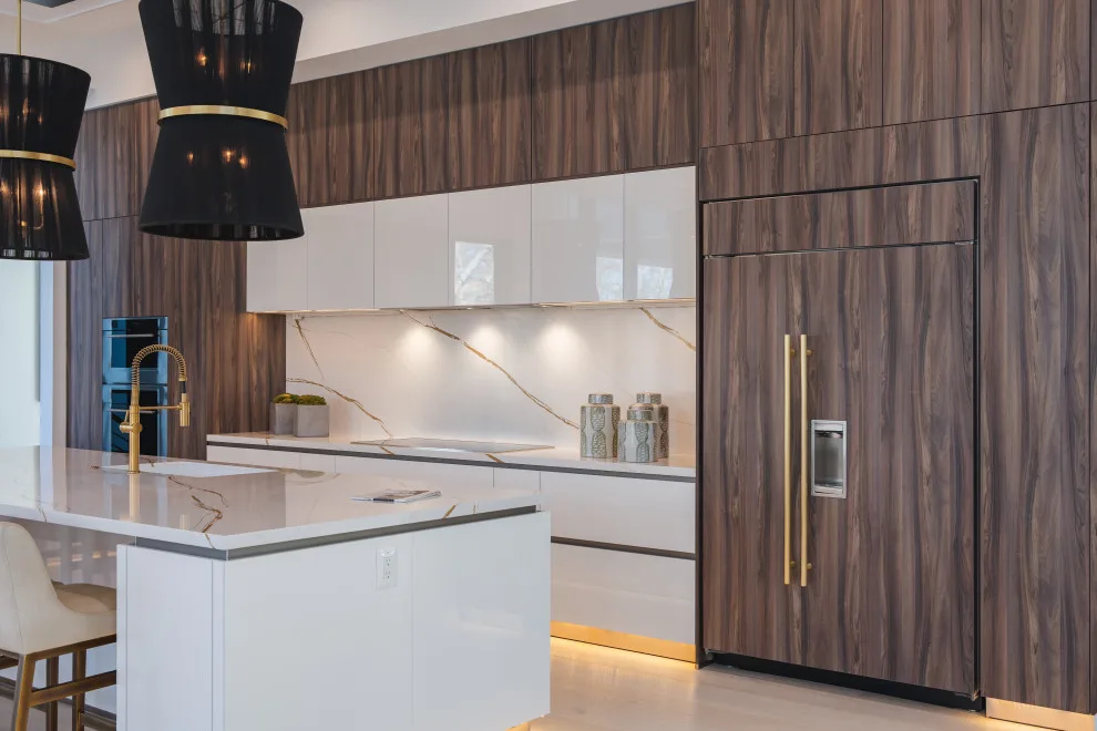 Great Falls VA Wooden and White Kitchen Design by UCS Kitchen Design - Photo 17