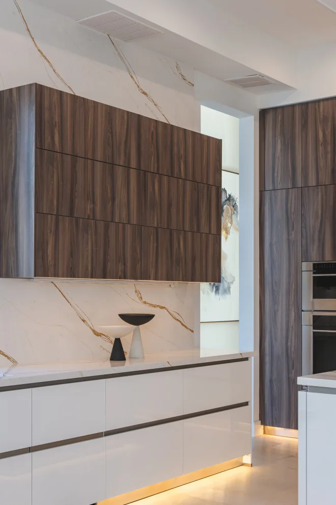 Great Falls VA Wooden and White Kitchen Design by UCS Kitchen Design - Photo 8