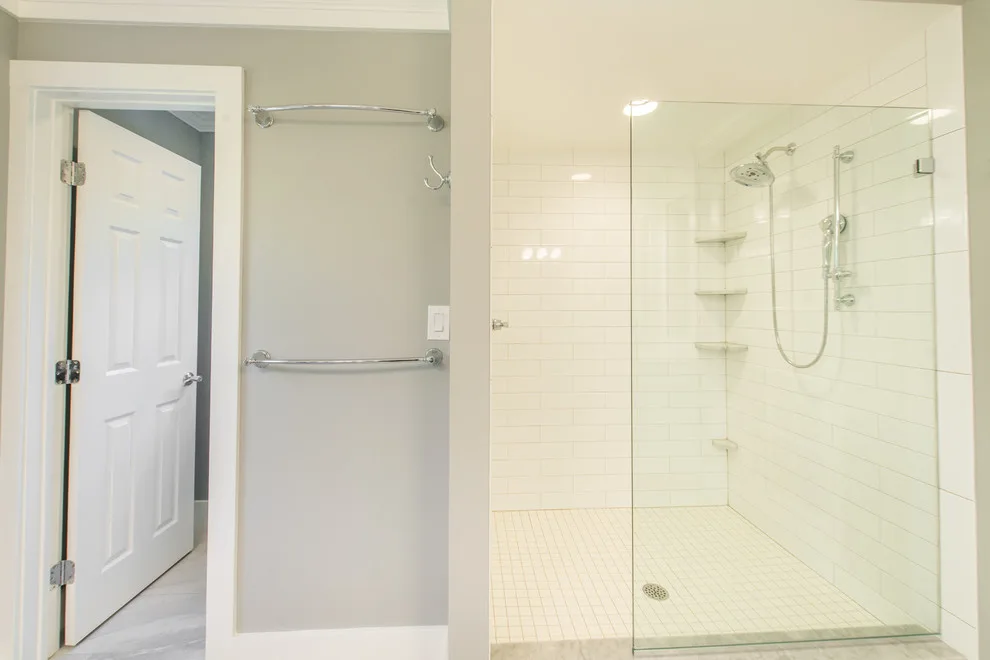 Sophisticated White Bathrooms in Morristown by JMC Home Remodeling - Photo 2