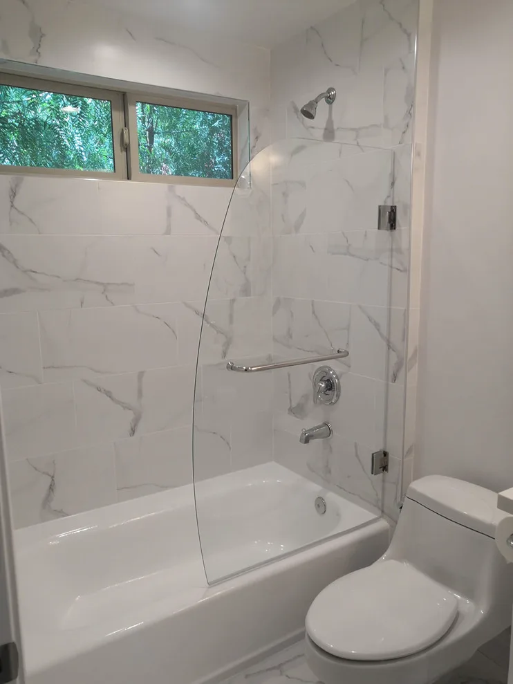 Sherman Oaks CA White Bathroom Renovation by California Kitchen Gallery - Photo 4