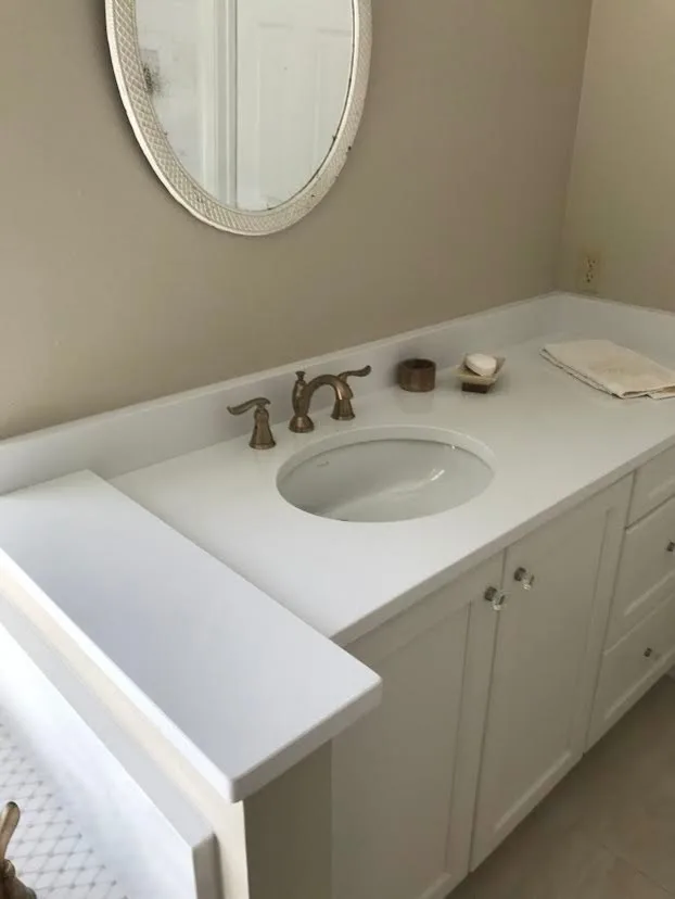 Light-Colored Bathroom - Shower and Bathtub by Northshore Renovations - Photo 3
