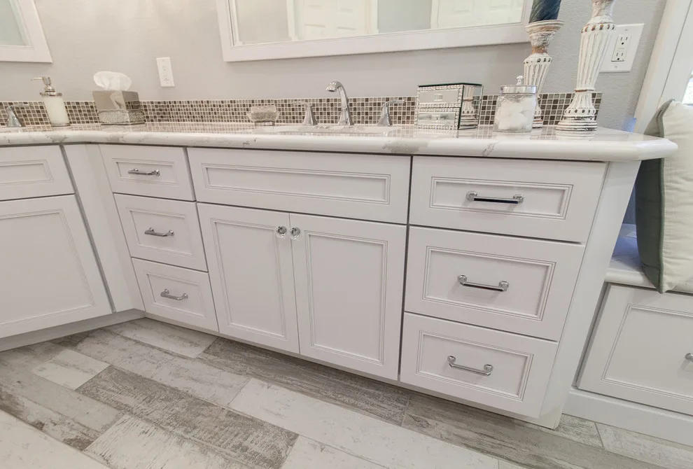 Light-Colored Bathroom by Kitchens Etc. Of V.C. - Photo 3