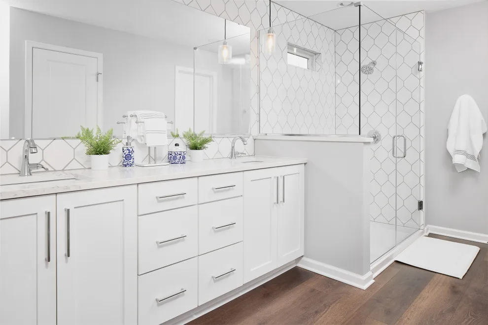 Transformative Bathroom Makeover: Bright, Clean, and Spacious by ACo Flooring, Cabinets, Kitchen & Bath Remodel - Photo 3