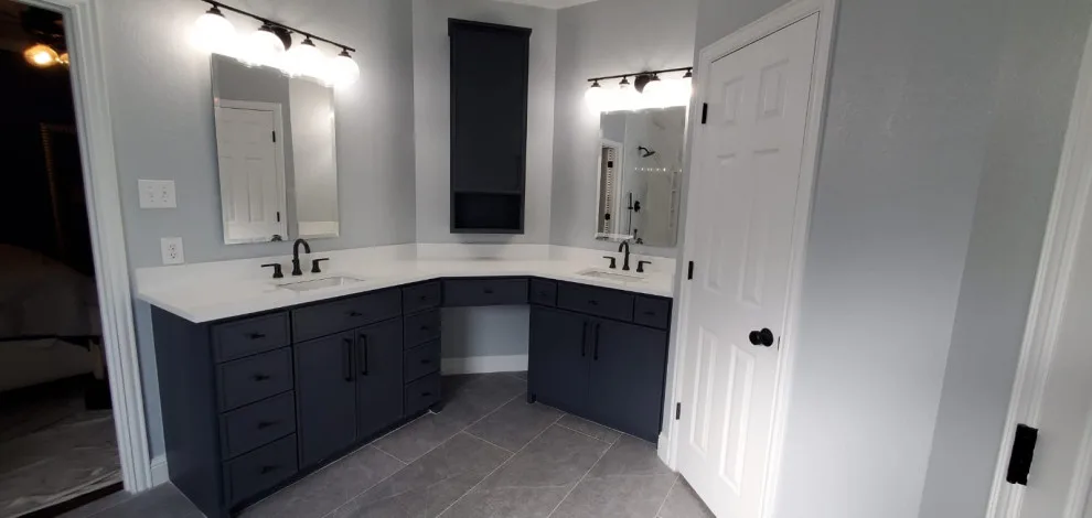 White - Complete Bathroom Renovation by Revive And Renew Remodeling LLC - Photo 2