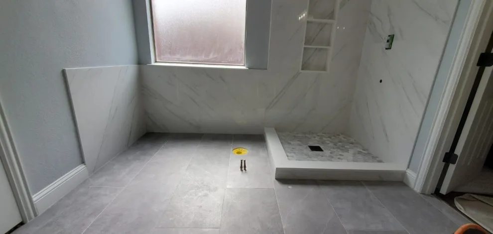 White - Complete Bathroom Renovation by Revive And Renew Remodeling LLC - Photo 10