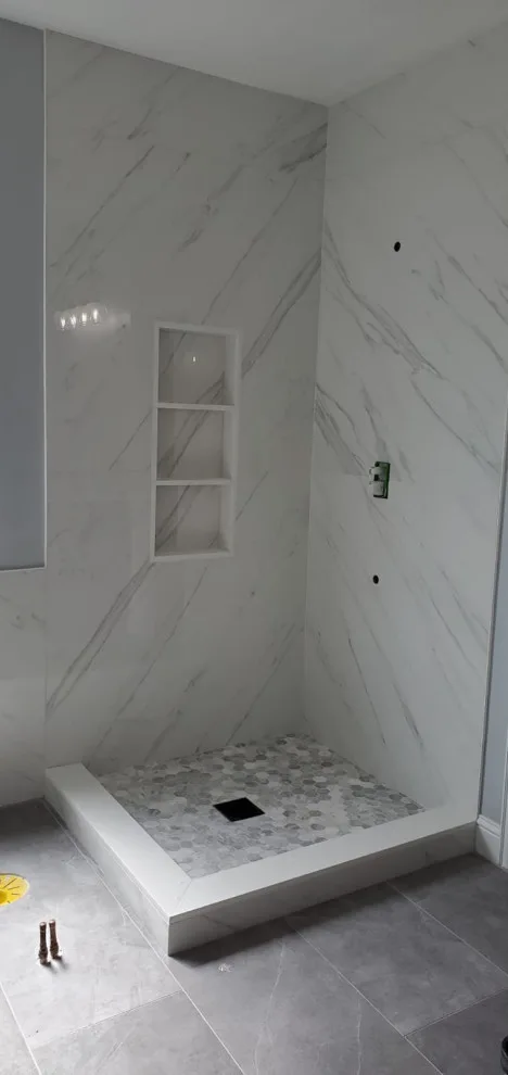 White - Complete Bathroom Renovation by Revive And Renew Remodeling LLC - Photo 9