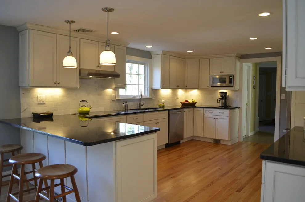 Cedar Hill Rd. White Kitchen Project, Simsbury, CT by D.E. Jacobs Associates, Inc. - Photo 5