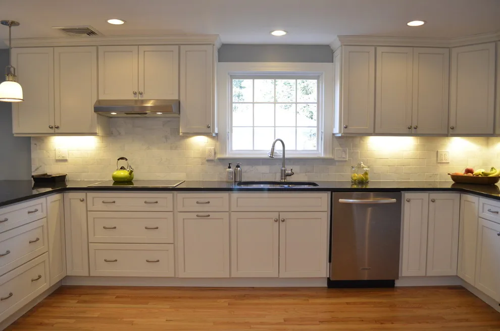 Cedar Hill Rd. White Kitchen Project, Simsbury, CT by D.E. Jacobs Associates, Inc. - Photo 9