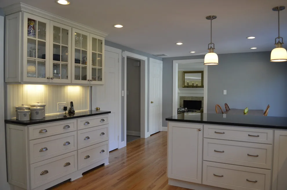 Cedar Hill Rd. White Kitchen Project, Simsbury, CT by D.E. Jacobs Associates, Inc. - Photo 6