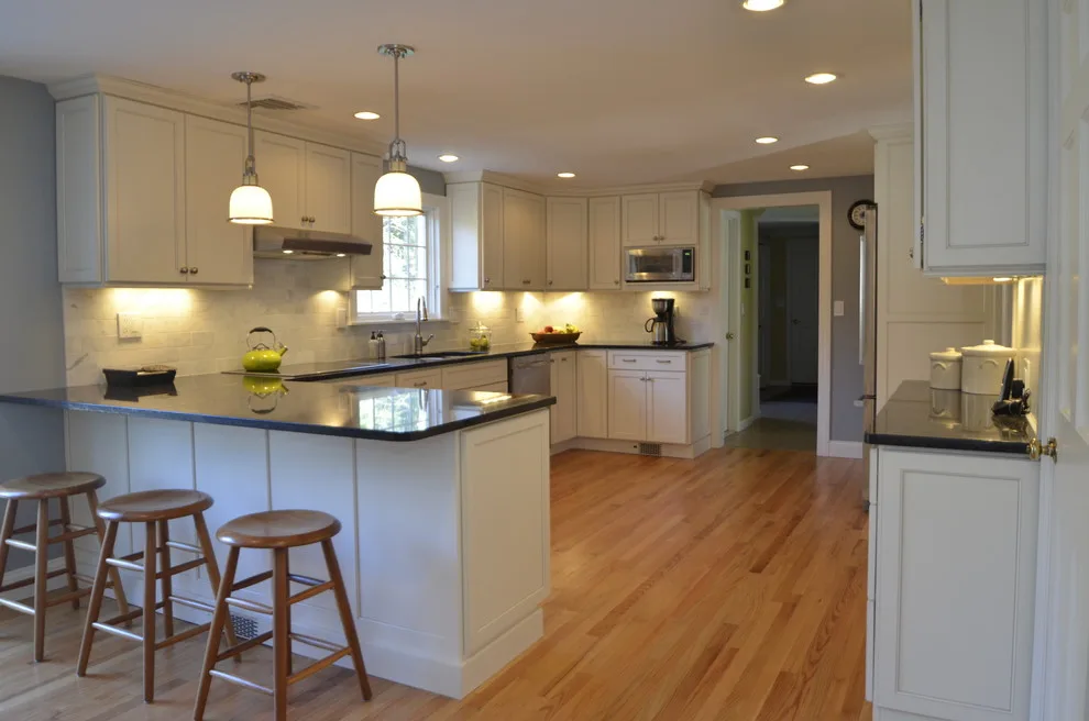 Cedar Hill Rd. White Kitchen Project, Simsbury, CT by D.E. Jacobs Associates, Inc. - Photo 2