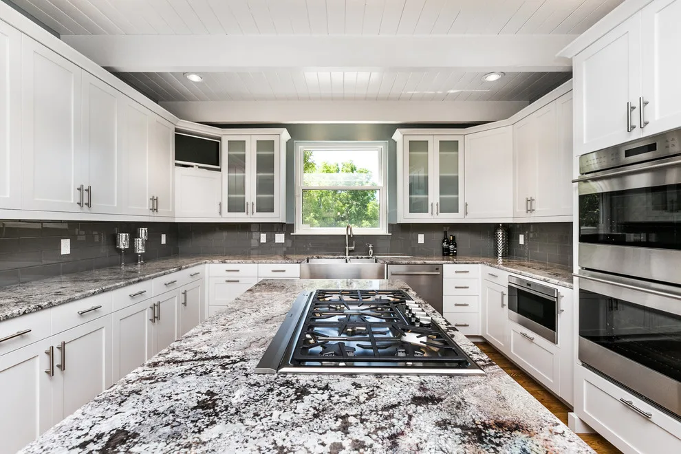 Elegant White Kitchen by More Brothers Construction - Photo 2
