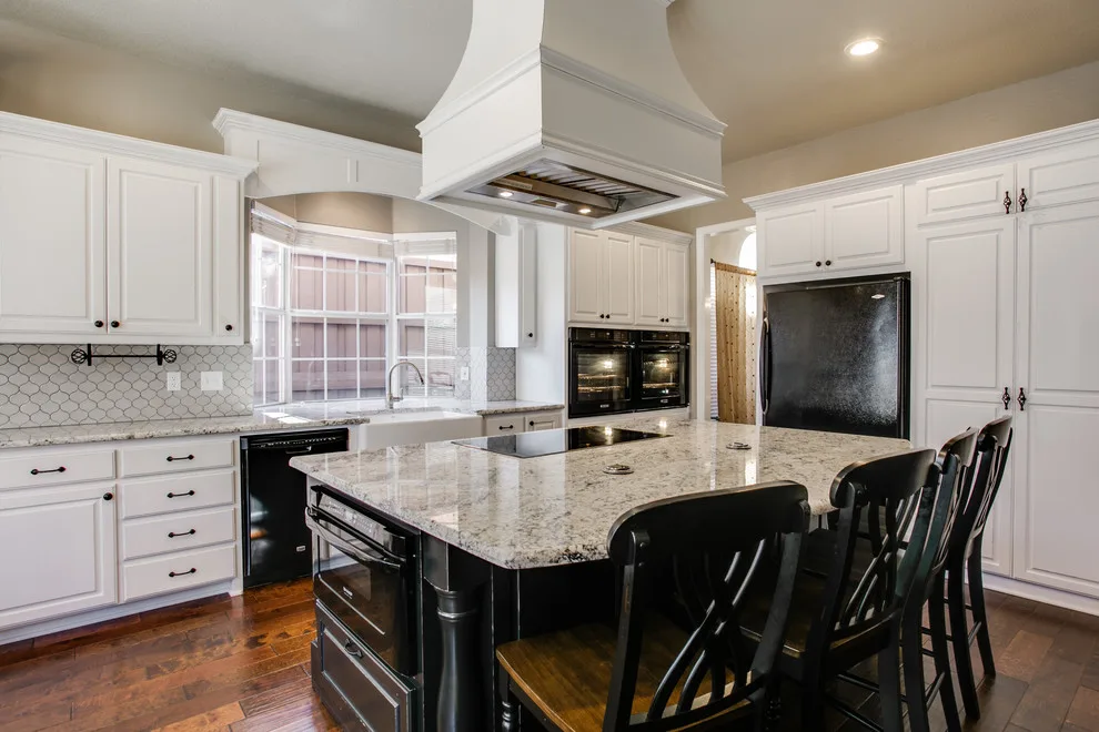Plano White Kitchen Remodel by DFW Improved - Photo 2