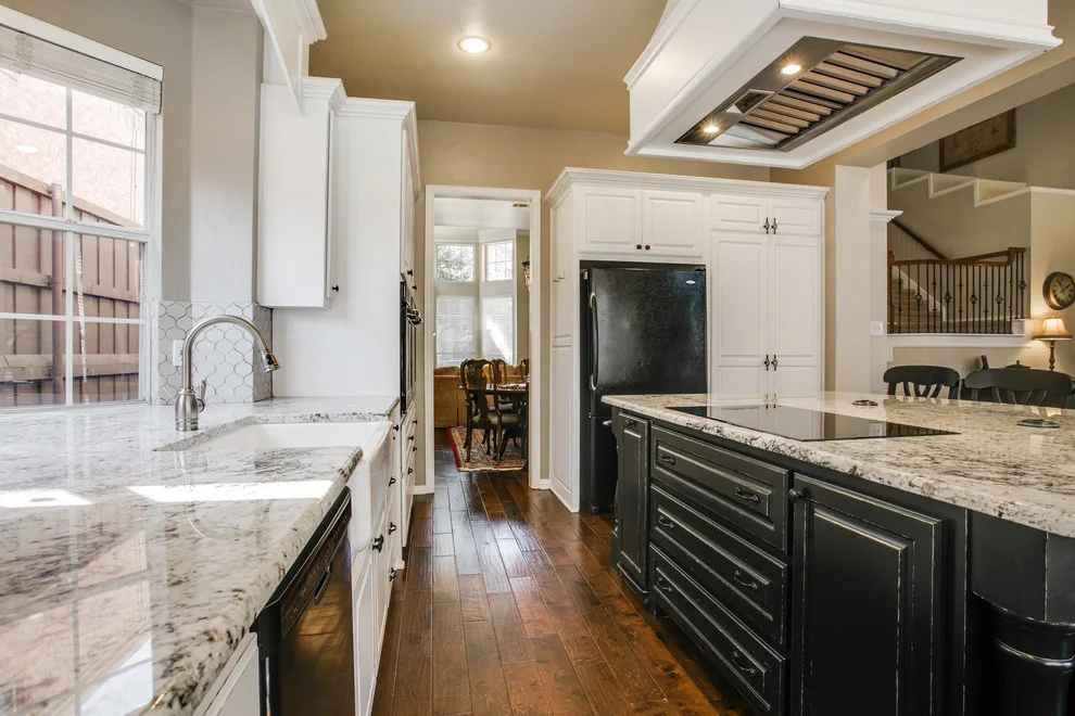 Plano White Kitchen Remodel by DFW Improved - Photo 3