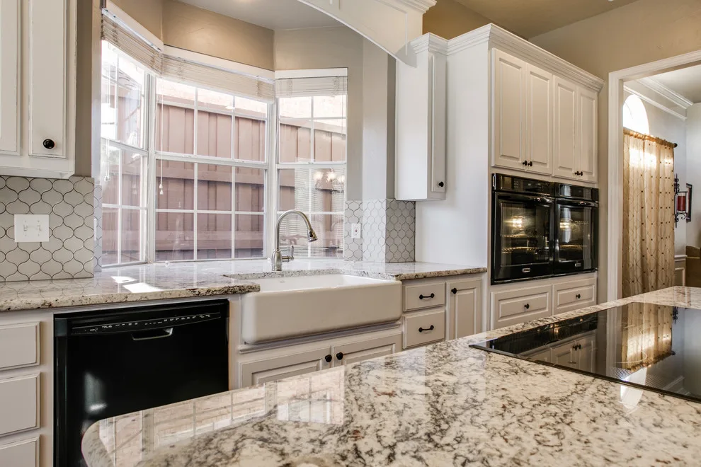 Plano White Kitchen Remodel by DFW Improved - Photo 9