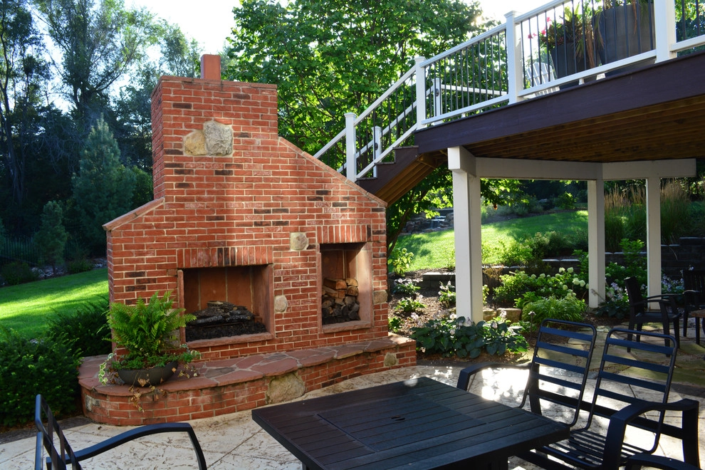 Custom Design Fireplace, Patio and Water Feature by Breaking Ground - Photo 12