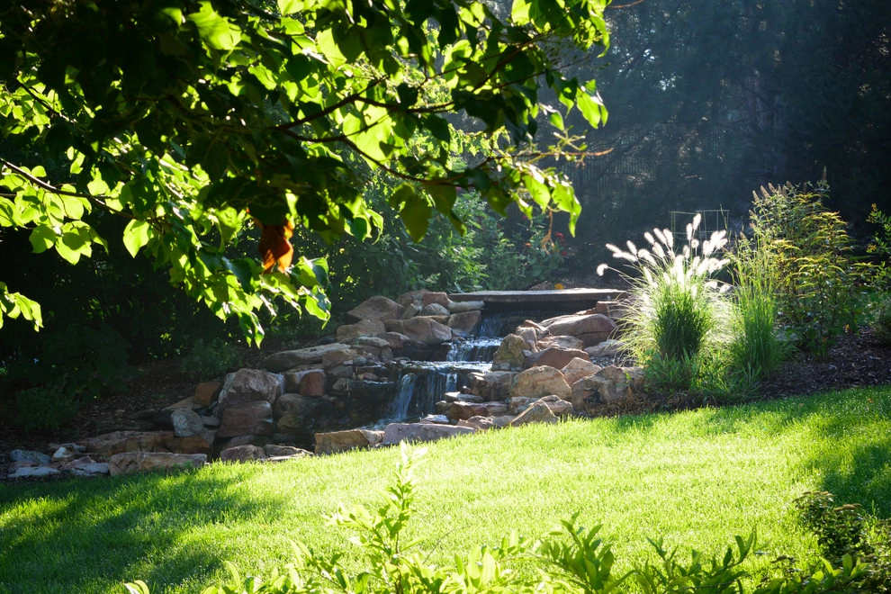 Custom Design Fireplace, Patio and Water Feature by Breaking Ground - Photo 10