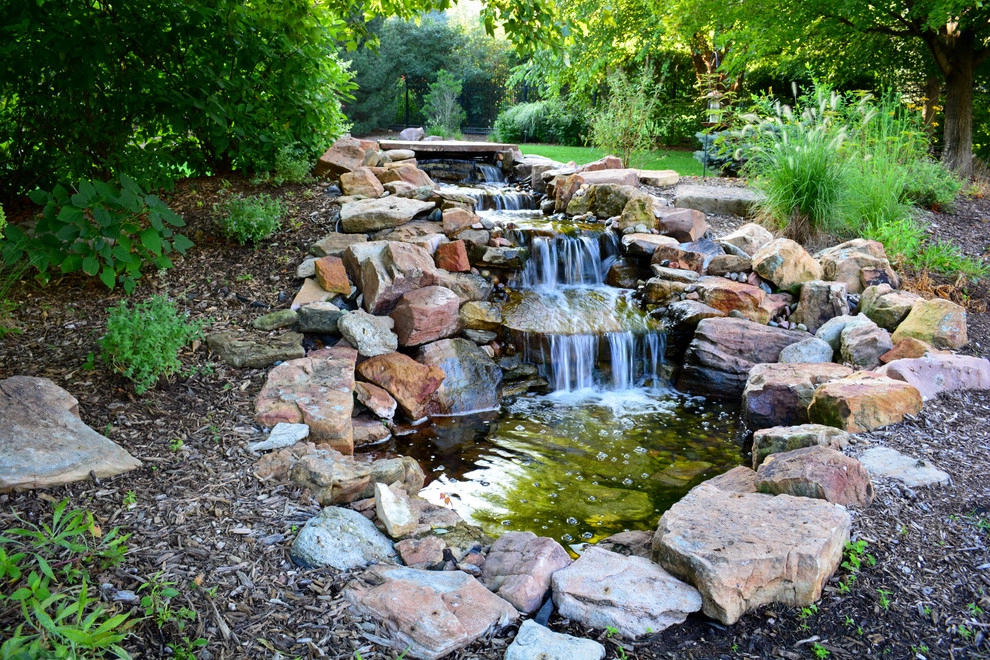 Custom Design Fireplace, Patio and Water Feature by Breaking Ground - Photo 20