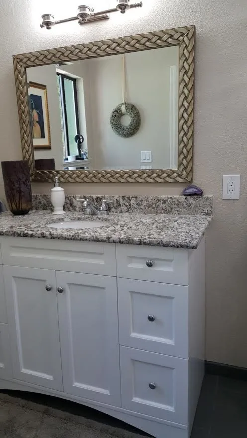 Marble White Bathroom by Henle Construction, Inc. - Photo 3