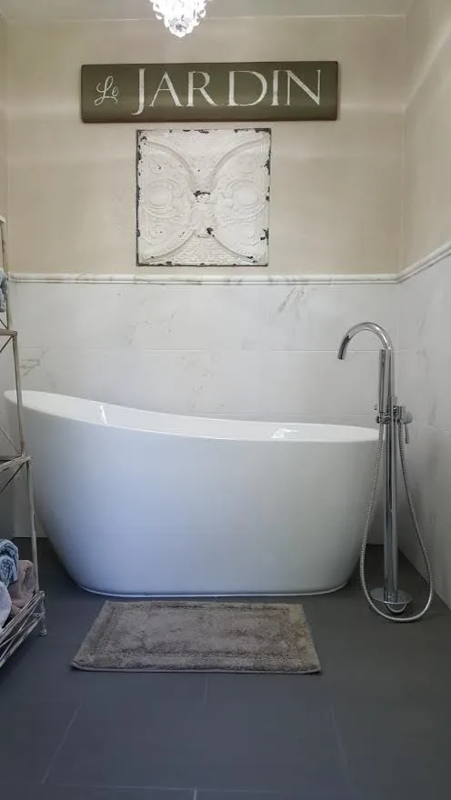 Marble White Bathroom by Henle Construction, Inc. - Photo 4