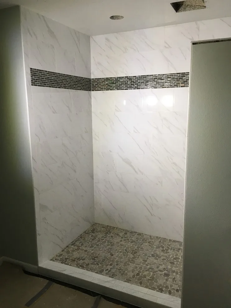 Marble White Shower by Phoenix Home Solutions, LLC - Photo 5