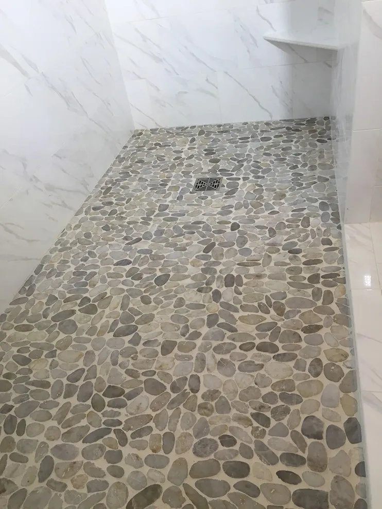 Marble White Shower by Phoenix Home Solutions, LLC - Photo 2