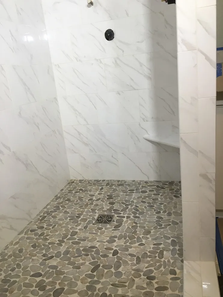 Marble White Shower by Phoenix Home Solutions, LLC - Photo 7