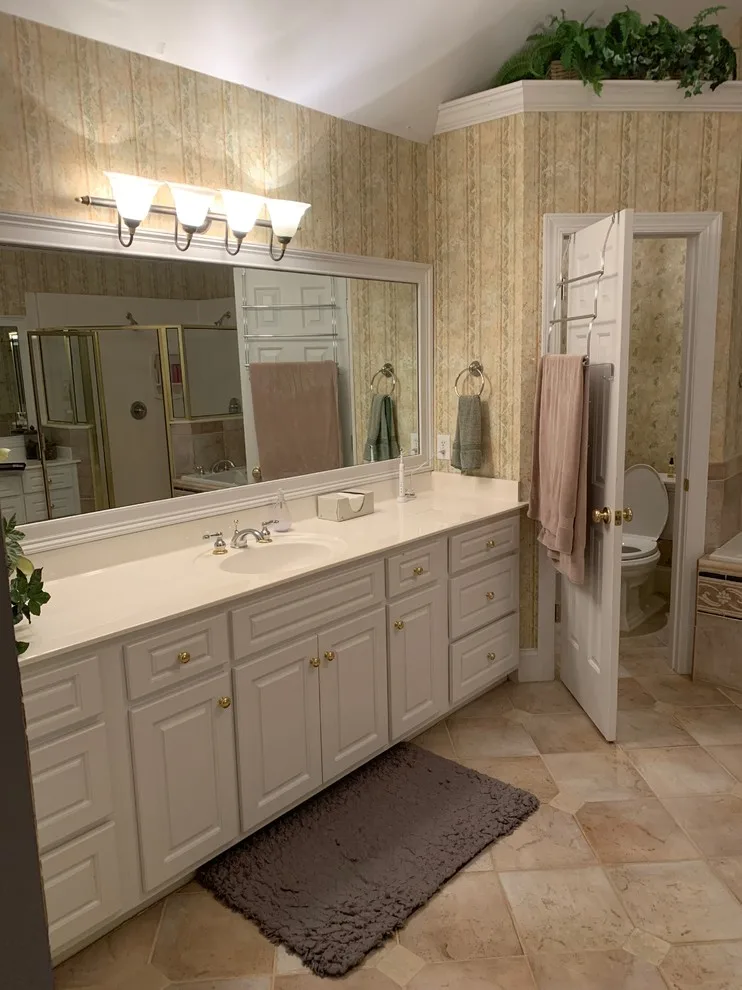 Elegant White Bathroom by RH Design And Remodeling - Photo 25