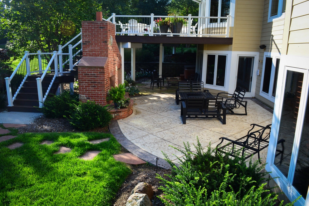 Custom Design Fireplace, Patio and Water Feature by Breaking Ground - Photo 35