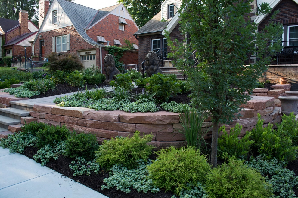 Natural Stone and Statue Garden by Breaking Ground - Photo 30