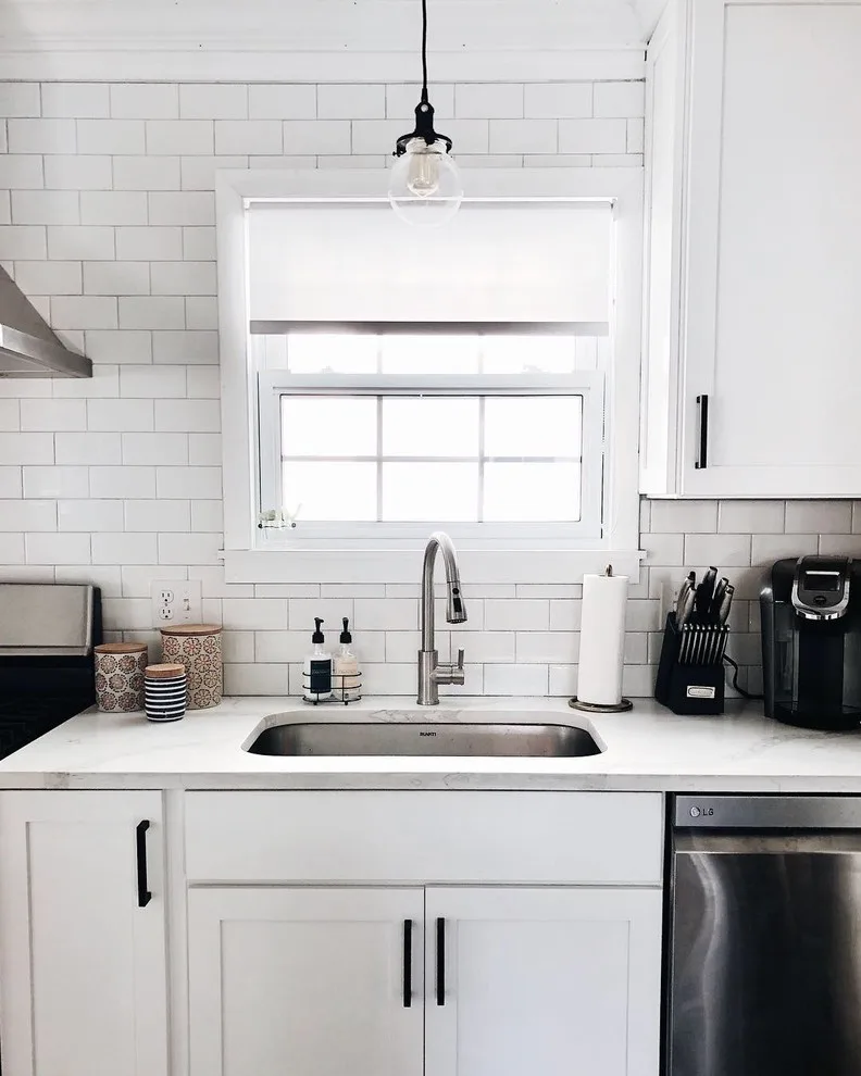 Monochrome Kitchen Design by E.W. Kitchens - Photo 5