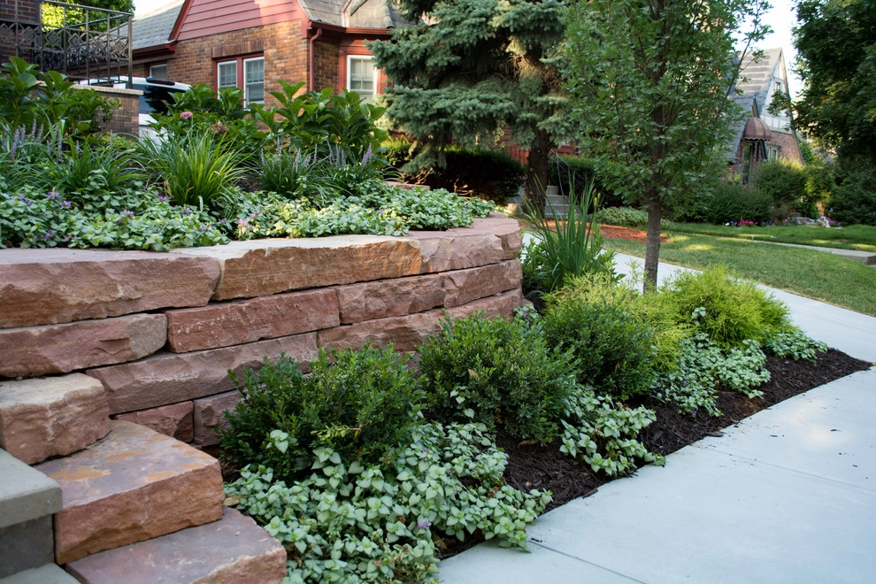 Natural Stone and Statue Garden by Breaking Ground - Photo 19