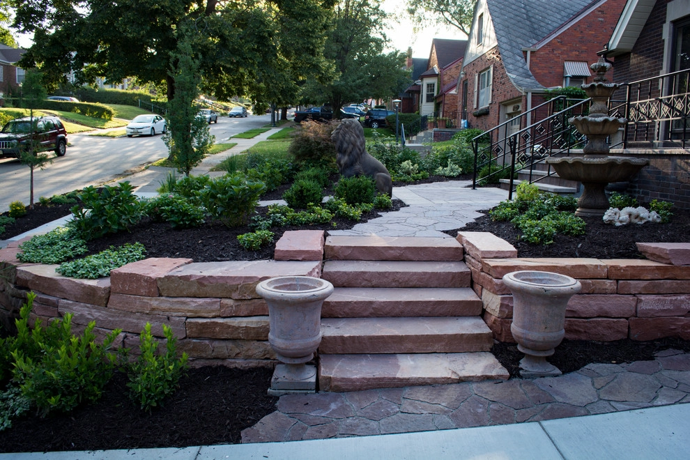 Natural Stone and Statue Garden by Breaking Ground - Photo 31