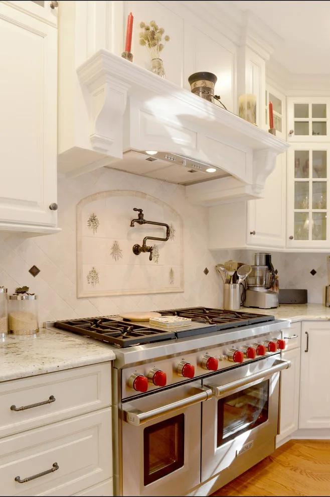 Pittsford, NY Traditional White Kitchen Renovation by Inde Kitchen Remodelers - Photo 4