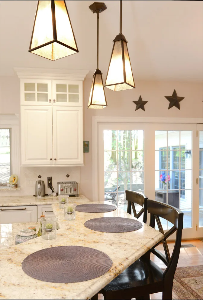 Pittsford, NY Traditional White Kitchen Renovation by Inde Kitchen Remodelers - Photo 3