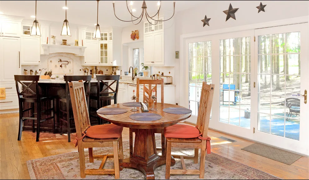 Pittsford, NY Traditional White Kitchen Renovation by Inde Kitchen Remodelers - Photo 2