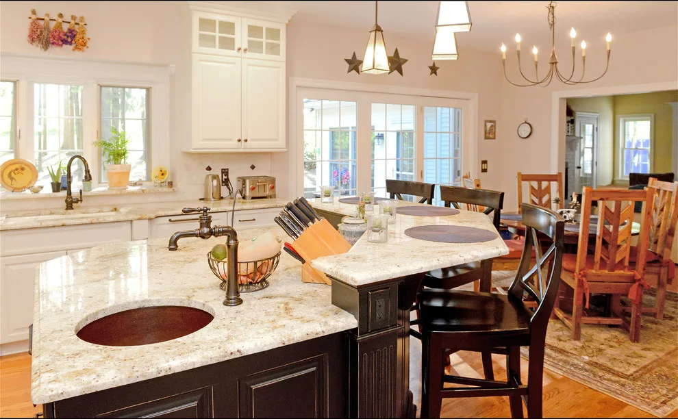 Pittsford, NY Traditional White Kitchen Renovation by Inde Kitchen Remodelers - Photo 9