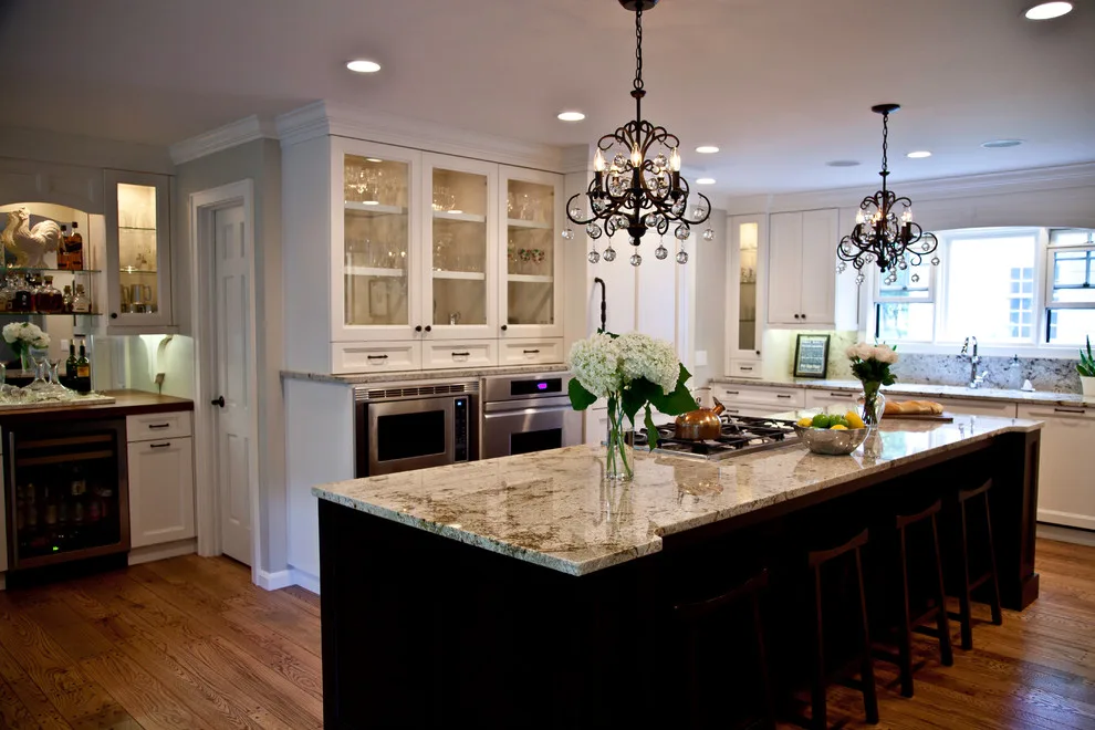 Classic White with Dark Island Breakfast Bar by Dream House Dream Kitchens - Photo 16